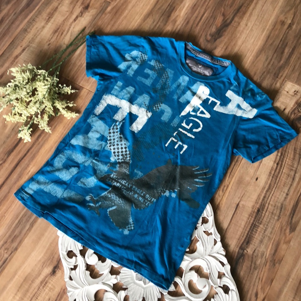 Blue American Eagle Outfitters SS T-Shirt